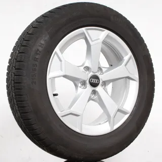 17 Zoll original Audi Q3 F3 II 83A 83A601025AL Alufelgen Winterreifen B-5-9-V - Bild 5