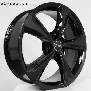19 Zoll original Audi Q5 SQ5 FY 80A601025K Alufelgen schwarz Felgen 4 Stück - Bild 5