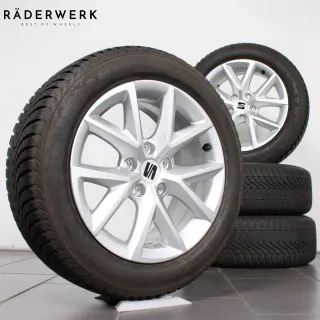 16 Zoll original Seat Leon Mk4 5FA601025 Alufelgen Winterräder Winterreifen .