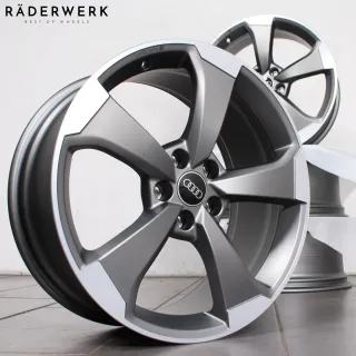 19 Zoll original Audi RS3 8V Limousine 8V0601025FQ Alufelgen Rotor Neu 4xStück - Bild 1