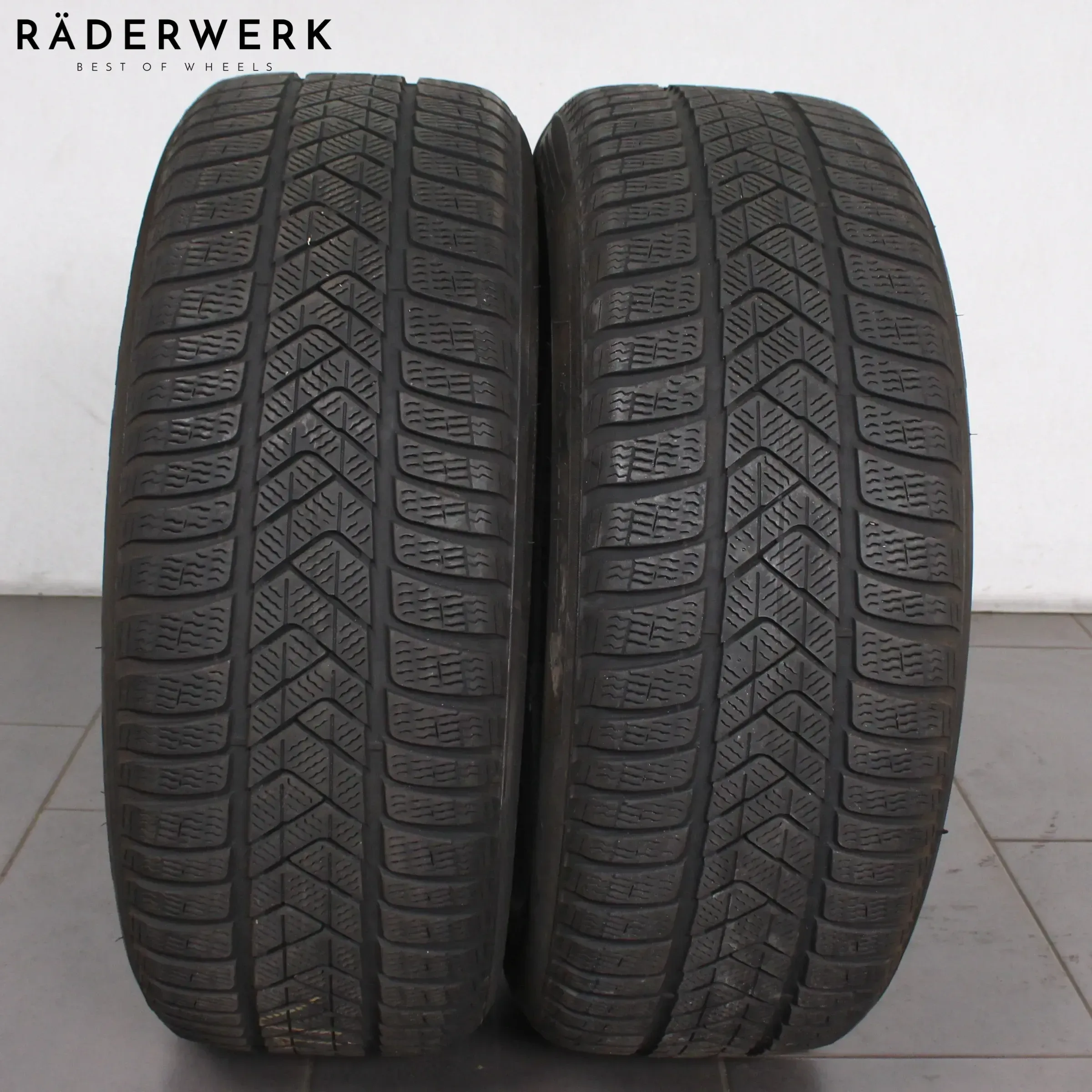 2x 225 60 R17 99H AO Pirelli Sottozero 3 Winterreifen Dot:0820 5,5mm - Bild 1