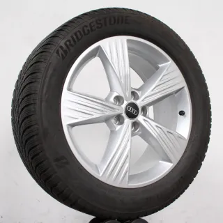 19 Zoll original Audi Q4 e-tron 89A601025B Alufelgen Winterräder 2x 7-7,5mm 2x 5,5-6mm - Bild 3