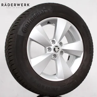 17 Zoll original Skoda Kodiaq I NS7 656601025J Alufelgen Winterräder 8-8,5mm - Bild 3