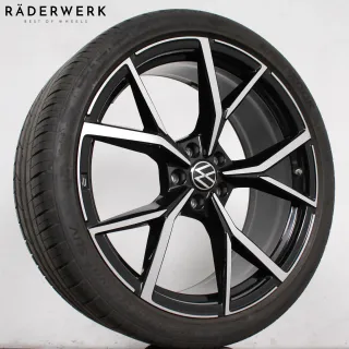 21 Zoll original VW Tiguan R AD1 5NA601025AK Estoril Alufelgen Sommerräder - Bild 7