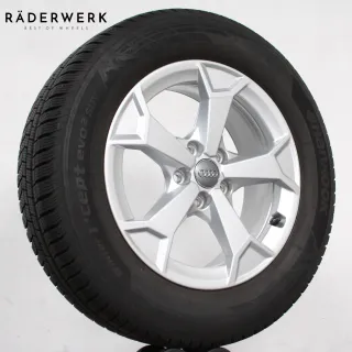 17 Zoll original Audi Q3 F3 II 83A 83A601025AL Alufelgen Winterreifen B-4-9-V - Bild 5