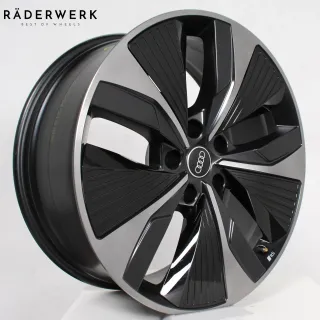 21 Zoll original Audi Q6 SQ6 e tron GF 85H601025AQ 85H601025AR Alufelgen 4 Stück - Bild 2