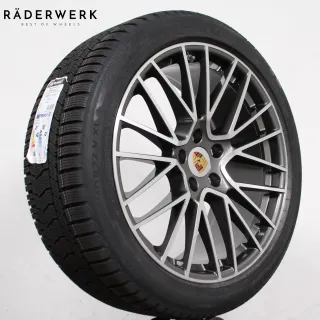 22 Zoll original Porsche Cayenne Coupé E3 9Y3601025AM Alufelgen Winterräder Neu. - Bild 5