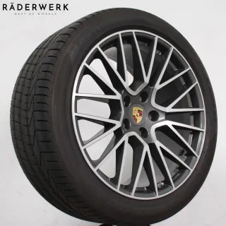 21 Zoll original Porsche Cayenne E3 Spyder RS 9Y0601025BG Alufelgen Sommerräder - Bild 8