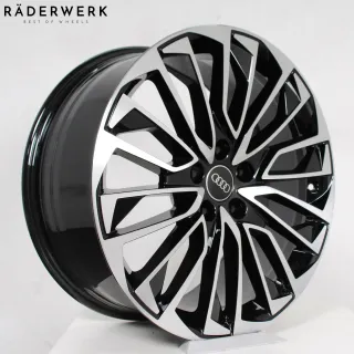 19 Zoll original Audi A6 S6 4K C8 4K0601025BD Alufelgen Felgen Schwarz 4x Stück - Bild 5