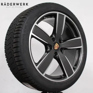 22 Zoll original Porsche Cayenne Coupé E3 9Y3601025AQ Alufelgen Winterräder Neu - Bild 5