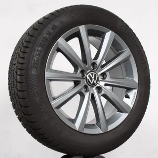 17 Zoll original VW T-Roc I A11 AC7 2GA601025M Alufelgen Winterräder 8-8,5mm - Bild 4