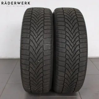 2X Winterreifen 205 60 R16 96H FALKEN Eurowinter 4324 7-7,5mm - Bild 1