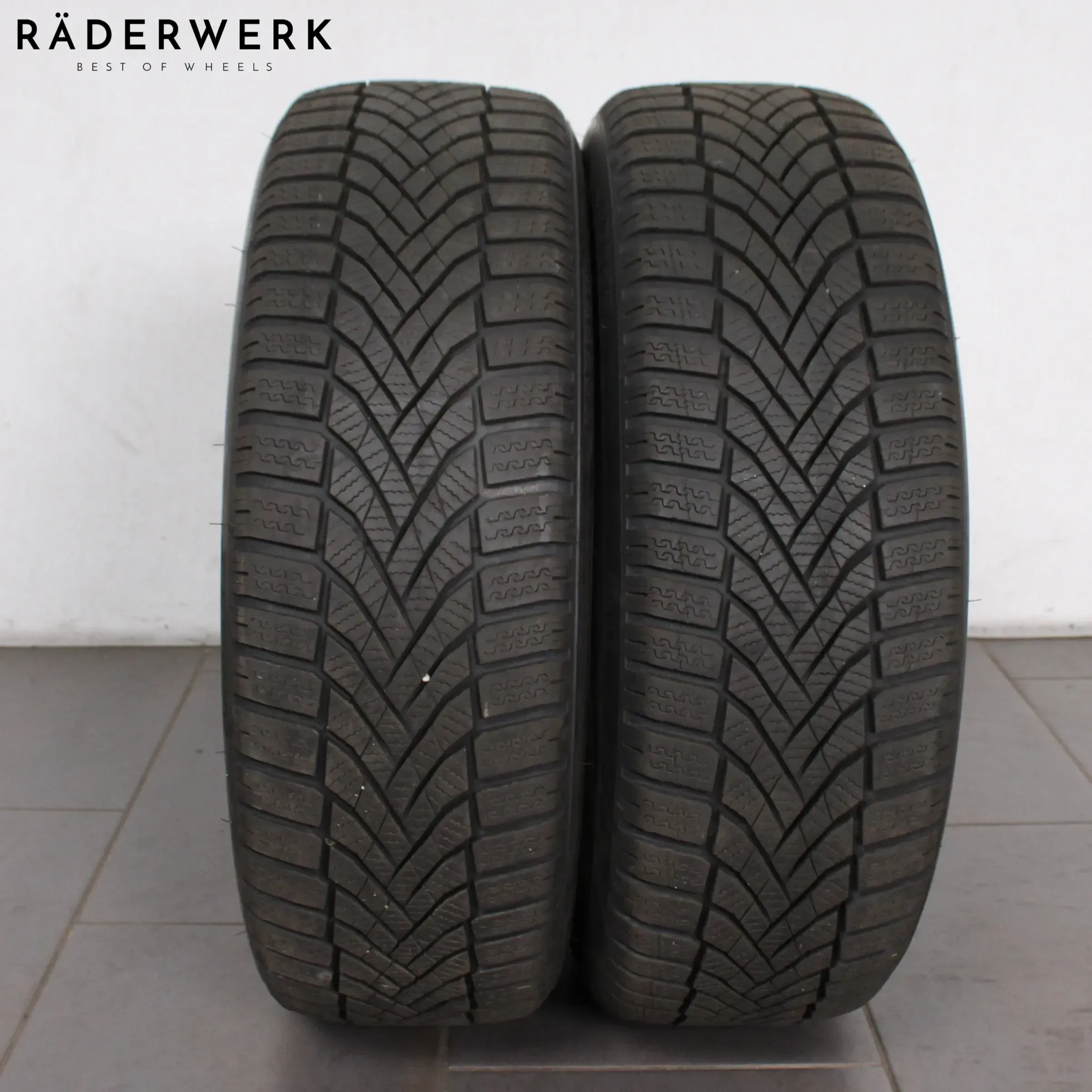 2X Winterreifen 205 60 R16 96H FALKEN Eurowinter 4324 7-7,5mm - Bild 1