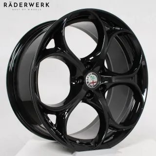 19 Zoll original Alfa Romeo Giulia Quadrifoglio 156112958 Alufelgen schwarz - Bild 3