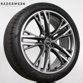 21 Zoll original Audi Q5 SQ GU 8MA601025M Alufelgen Sommerräder Sommerreifen - Bild 3
