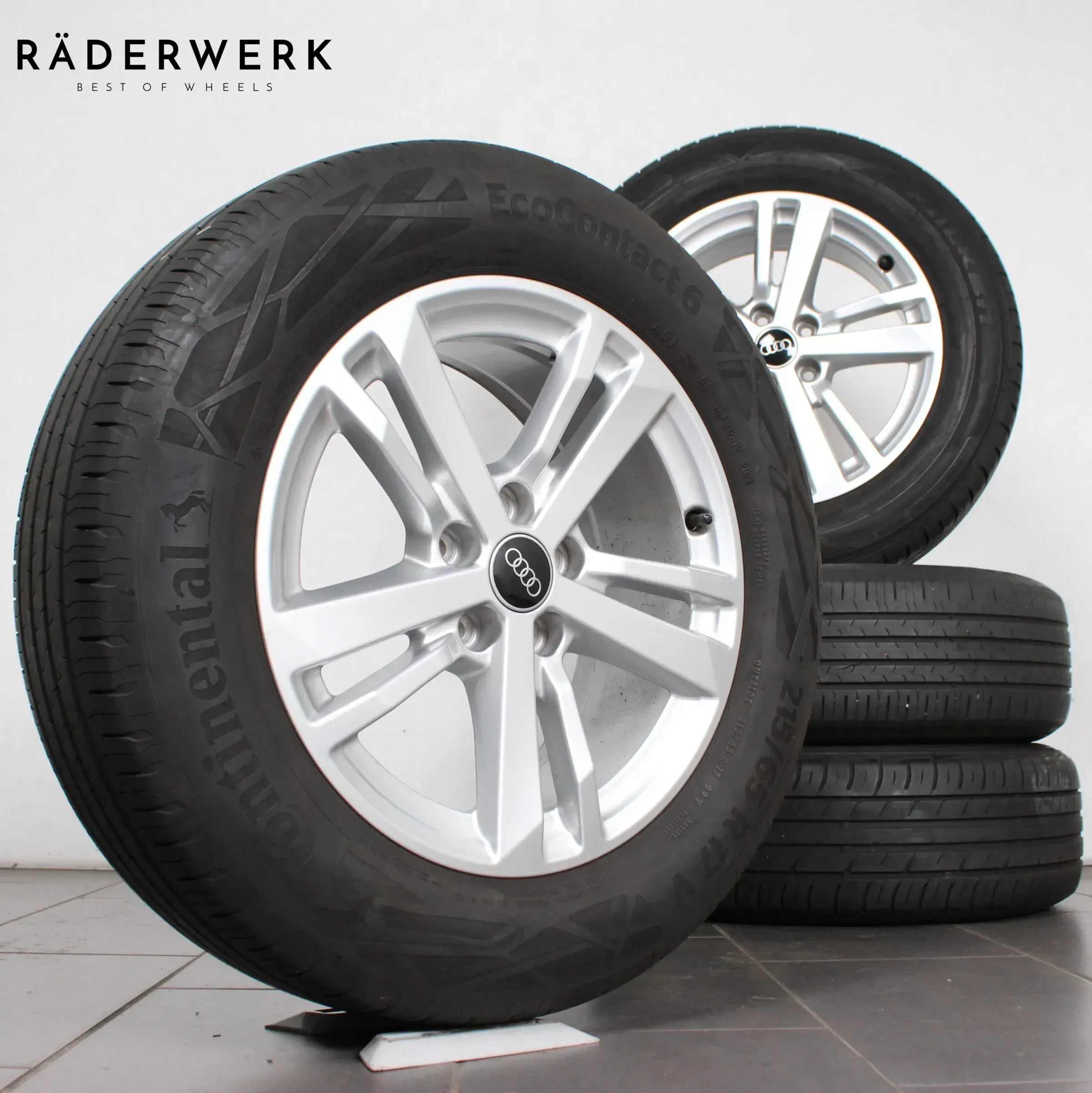 17 Zoll original Audi Q3 F3 II 83A 83A601025F Alufelgen Sommerräder Sommerreifen - Bild 1