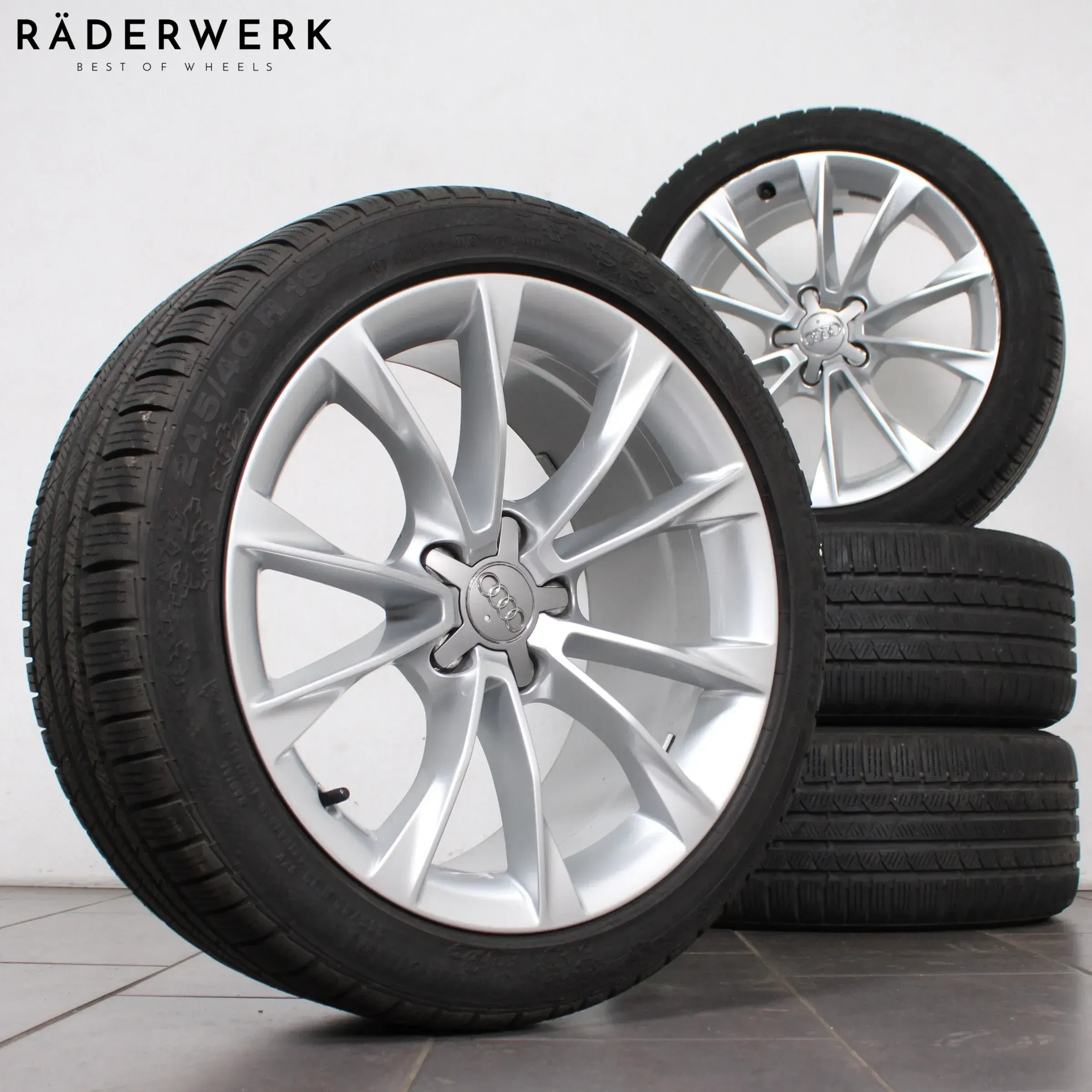 18 Zoll original Audi A5 S5 8T 8T0601025CA Alufelgen Winterräder Winterreifen - Bild 1