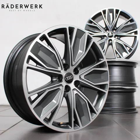 19 Zoll original Audi A5 S5 B10 FU 8B3601025AT Alufelgen Felgen 4 Stück