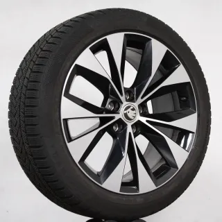 18 Zoll original Superb III 3V 3V0601025P Alufelgen Winterräder Winterreifen - Bild 10