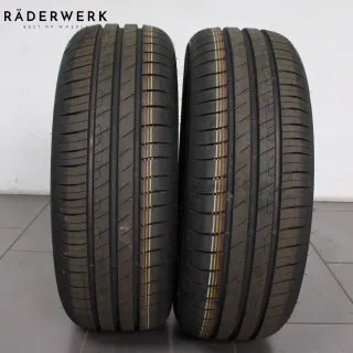 2x Sommerreifen 195 55 R16 91V Goodyear Efficientgrip Performance AO XL 0426 volles Profil (von Neuwagen demontiert). - Bild 1