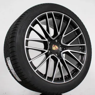 22 Zoll original Porsche Cayenne Coupé E3 9Y3601025AM Alufelgen Winterräder Neu - Bild 2