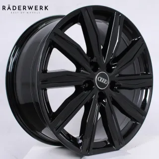 19 Zoll original Audi A6 S6 4K 4K0601025M Alufelgen Felgen Schwarz 4x Stück - Bild 2