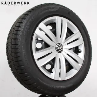 16 Zoll original VW Caddy V VW Touran II 5QA601027CD Stahlfelgen Winterräder - Bild 3