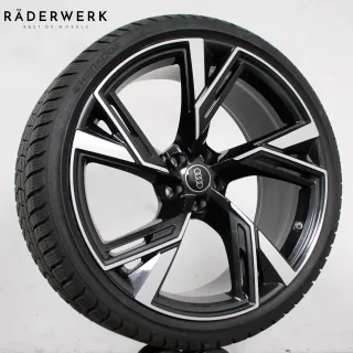 22 Zoll original Audi RS6 RS7 4K F2 C8 4K0601025BL Alufelgen Winterräder - Bild 6
