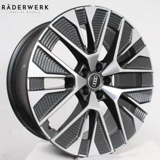 21 Zoll original Audi E-Tron GEN Q8 E-tron 4KE601025BC Alufelgen Felgen 4- Stück - Bild 2