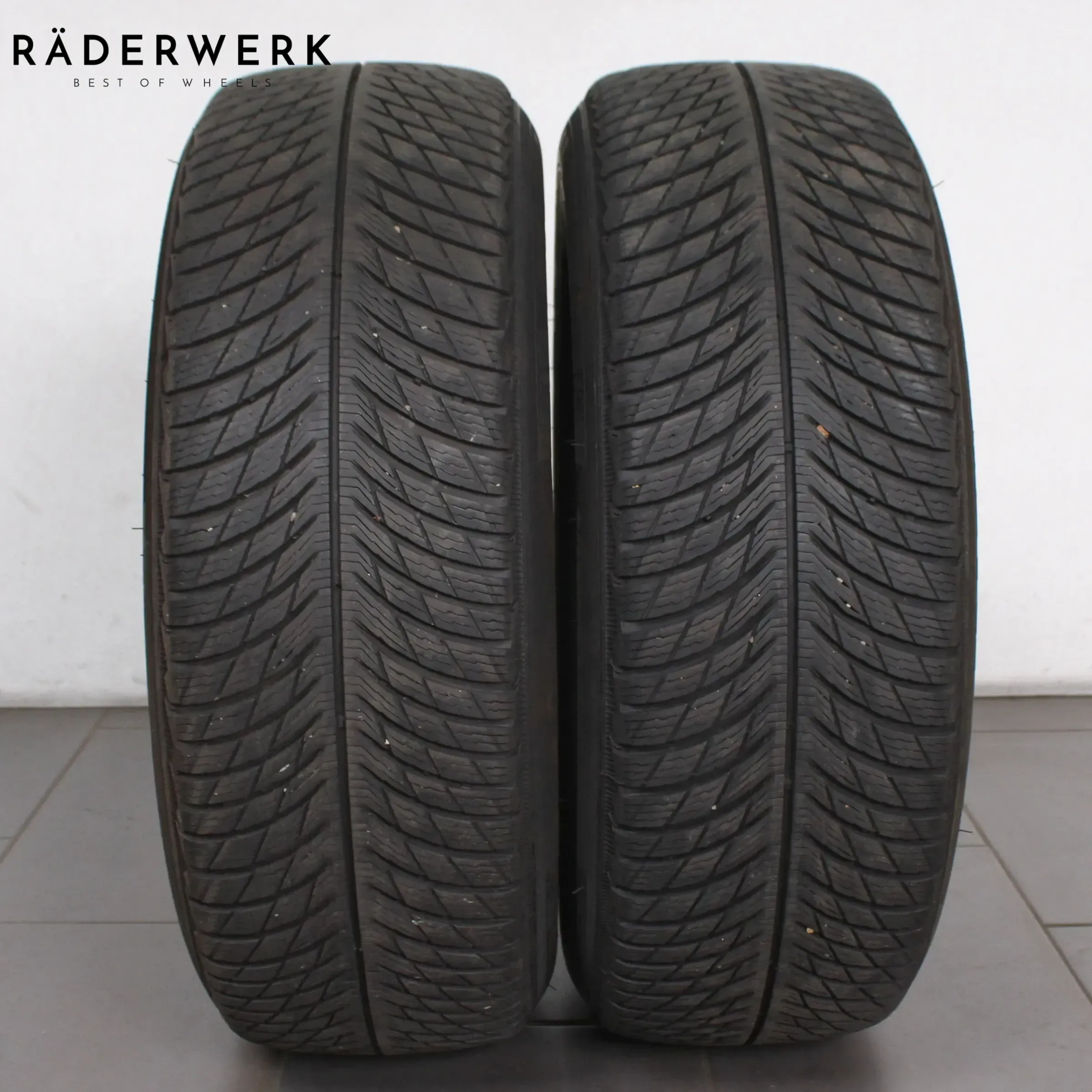 2x Winterreifen 225 60 R17 99HAO Michelin Pilot Alpin 5 Dot.1223 5,5-6mm - Bild 1