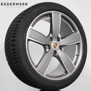 22 Zoll original Porsche Cayenne Coupé E3 9Y3601025AQ Alufelgen Winterräder Neu - Bild 3