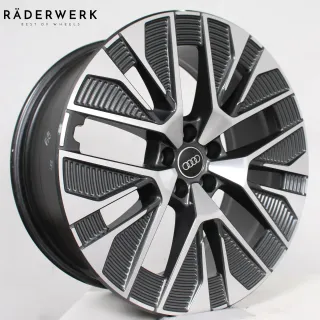 21 Zoll original Audi E-Tron GEN Q8 E-tron 4KE601025BC Alufelgen Felgen 4- Stück - Bild 3