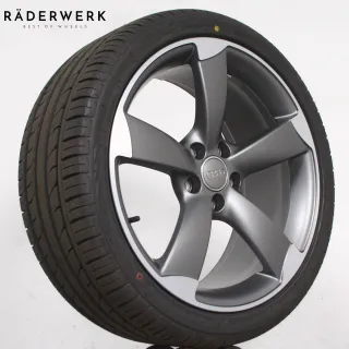 19 Zoll original Audi A4 S4 B8 8K Alufelgen Rotor Felgen 8K0601025CN Sommerräder - Bild 3