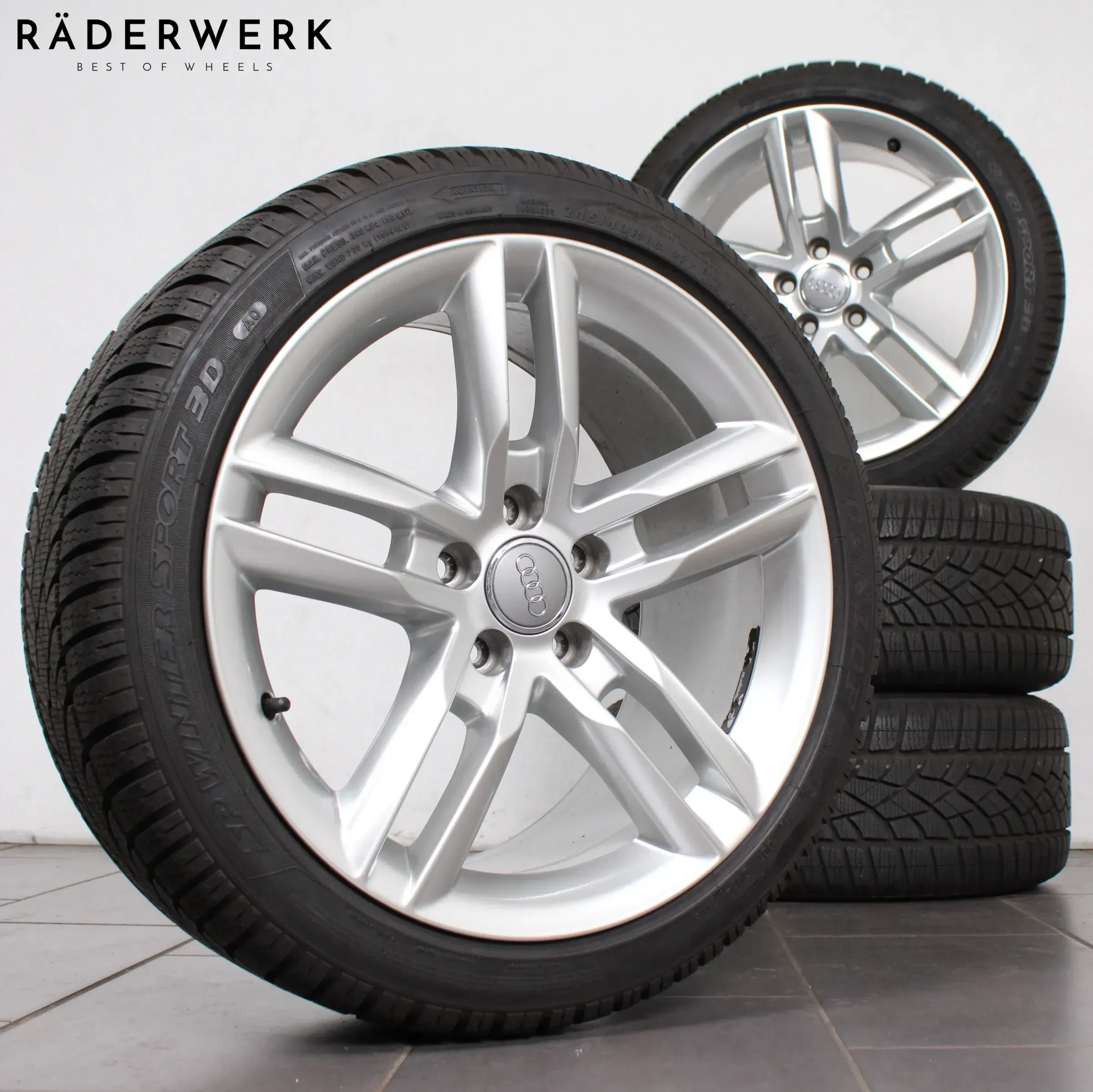 18 Zoll original Audi TT 8J 8J0601025AN Alufelgen Winterräder Winterreifen - Bild 1