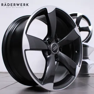 19 Zoll original Audi A4 S4 B8 8K Alufelgen Rotor Felgen 8K0601025CN 4x Stück - Bild 1