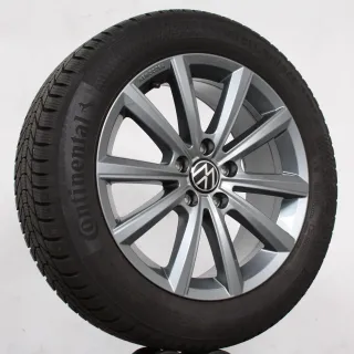 17 Zoll original VW T-Roc I A11 AC7 2GA601025M Alufelgen Winterräder 8-8,5mm - Bild 6