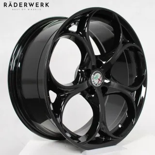 19 Zoll original Alfa Romeo Giulia Quadrifoglio 156112958 Alufelgen schwarz - Bild 4