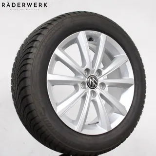 16 Zoll original VW Polo 2G AW 2G0601025AF Merano Alufelgen Winterräder 8mm 2025 - Bild 6