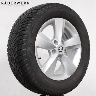 16 Zoll original Skoda Karoq NU7 57A601025S Alufelgen Winterräder Winterreifen - Bild 6