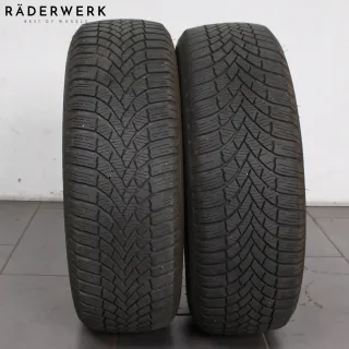 2x Winterreifen 195/65 R16 91T Bridgestone Blizzak LM005 XL Dot: 3823 5-5,5mm - Bild 1
