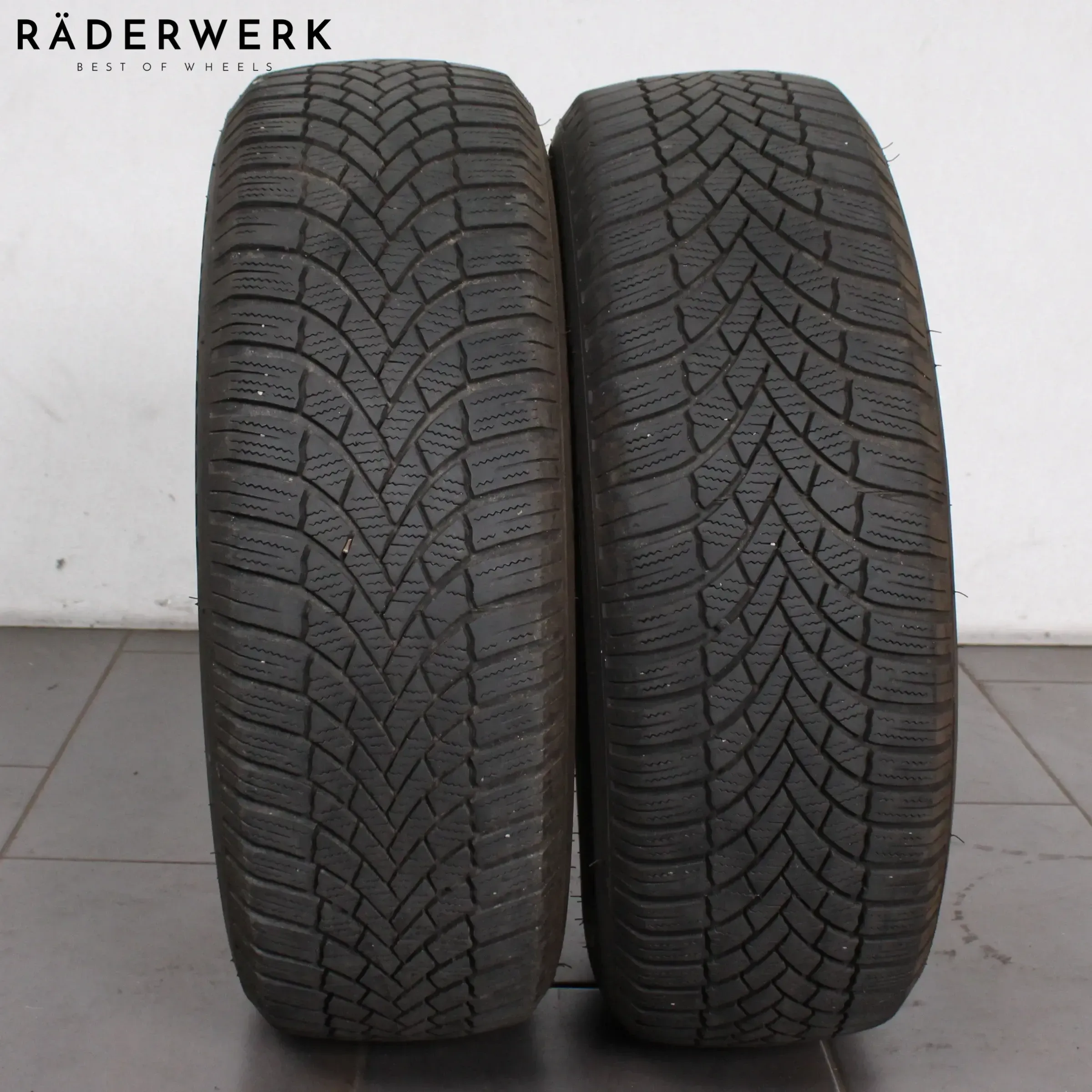 2x Winterreifen 195/65 R16 91T Bridgestone Blizzak LM005 XL Dot: 3823 5-5,5mm - Bild 1