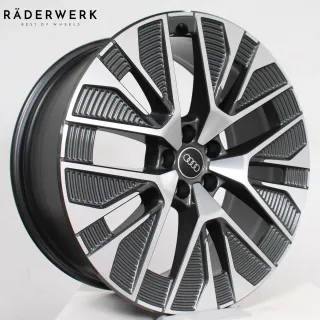 21 Zoll original Audi E-Tron GEN Q8 E-tron 4KE601025BC Alufelgen Felgen 4- Stück - Bild 4