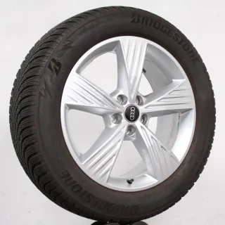19 Zoll original Audi Q4 e-tron 89A601025B Alufelgen Winterräder 2x 7-7,5mm 2x 5,5-6mm - Bild 5