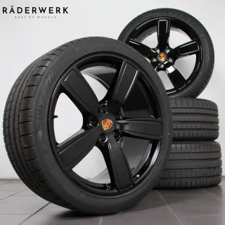 22 Zoll original Porsche Cayenne Coupé E3 9Y3601025AP Alufelgen Sommerräder - Bild 1