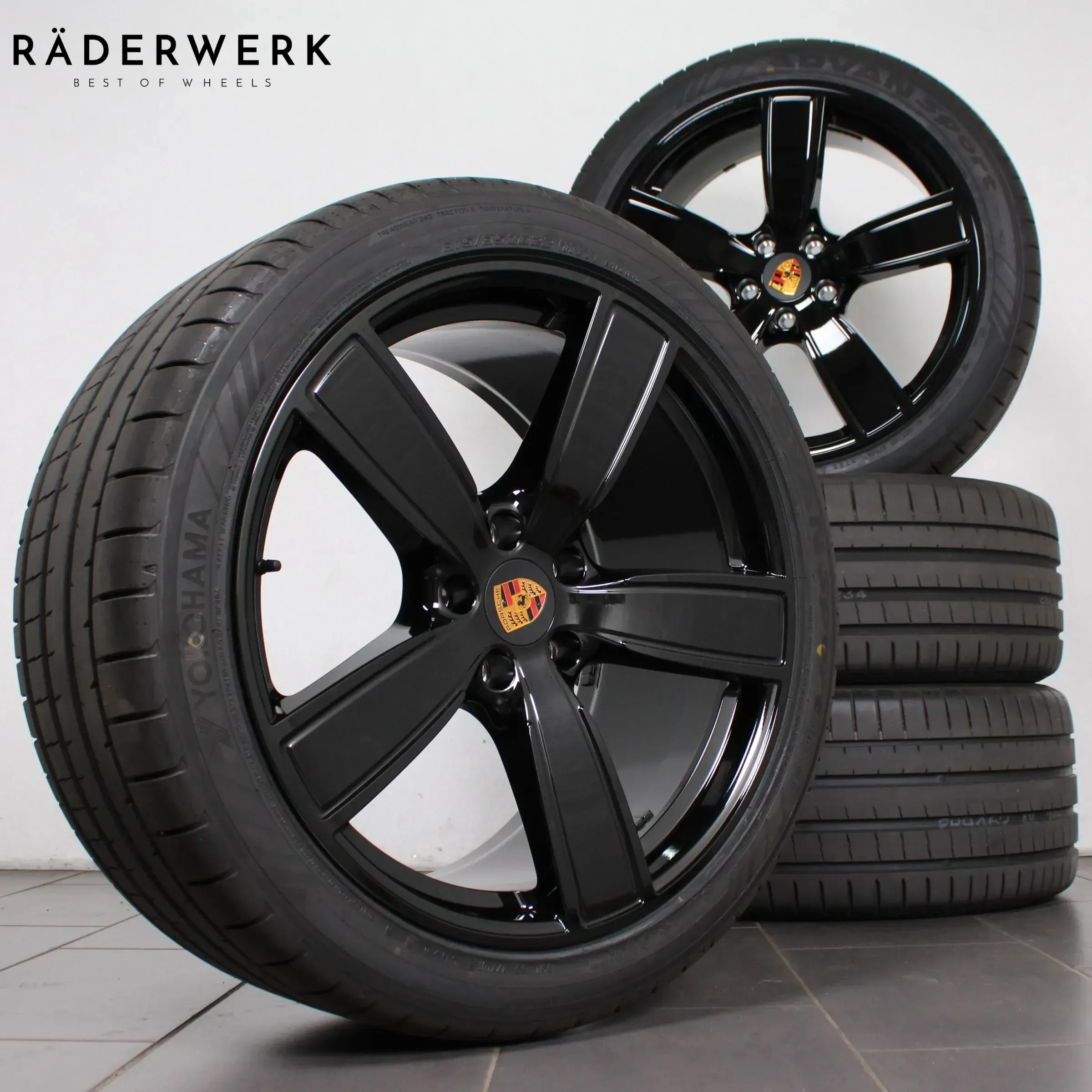 22 Zoll original Porsche Cayenne Coupé E3 9Y3601025AP Alufelgen Sommerräder - Bild 1
