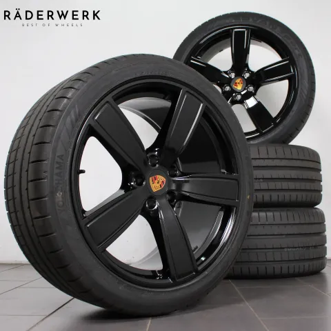 22 Zoll original Porsche Cayenne Coupé E3 9Y3601025AP Alufelgen Sommerräder