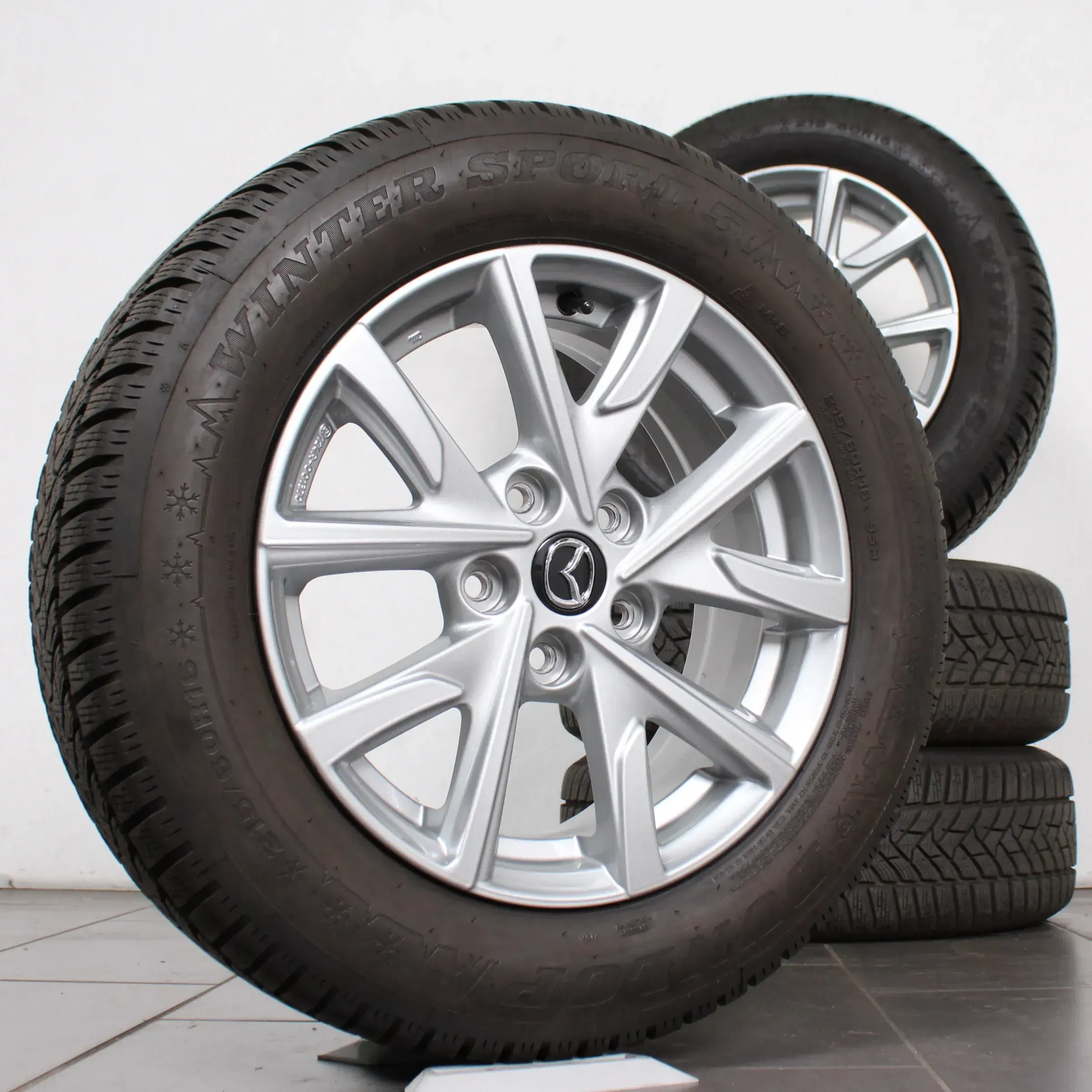 16 Zoll original Mazda CX-3 DK 581656DJ1 Alufelgen Winterräder Winterreifen - Bild 1