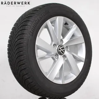 16 Zoll original VW Golf 8 5H0071496 Gavia Alufelgen Winterräder Winterreifen - Bild 6