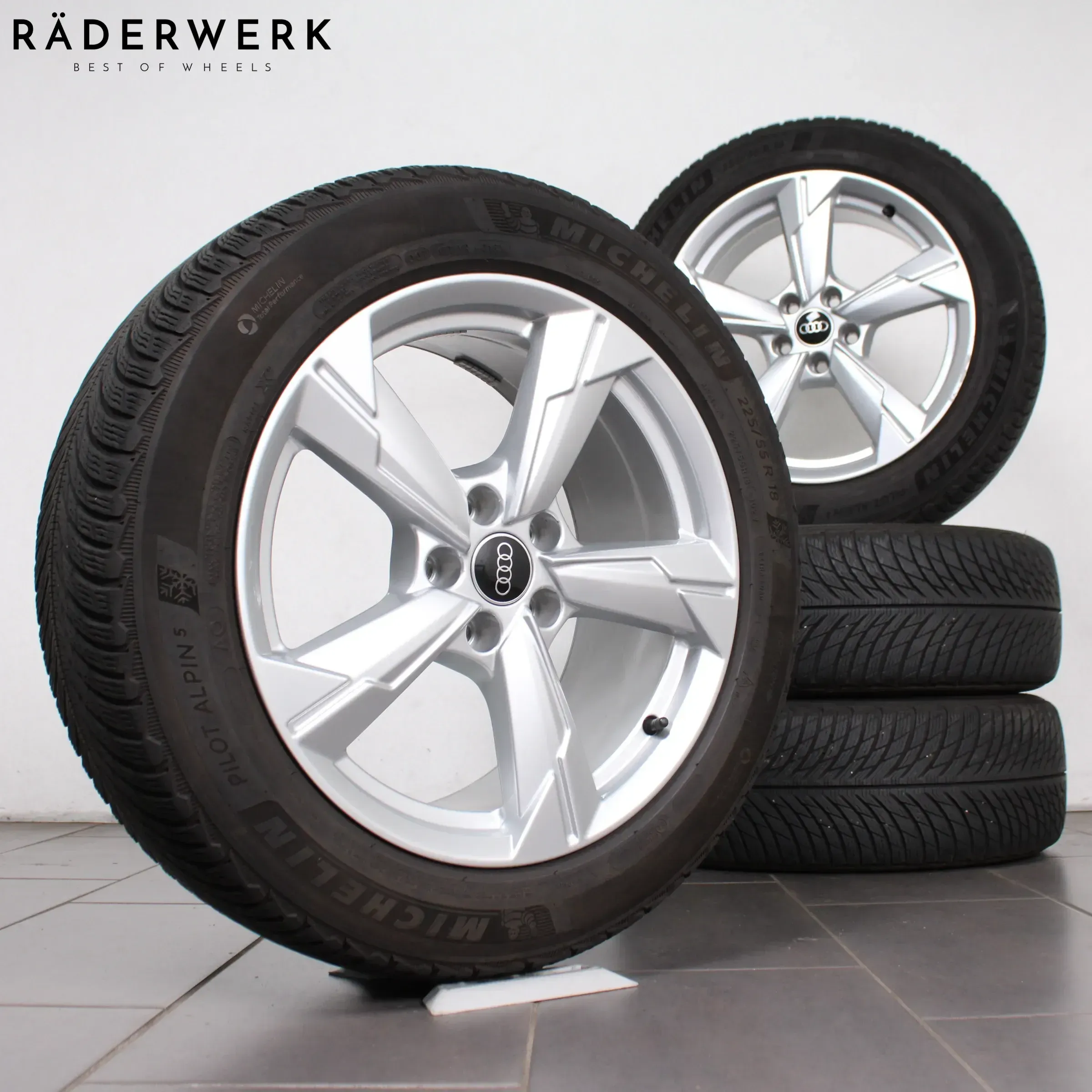 18 Zoll original Audi A6 4K C8 4K0601025D Alufelgen Winterreifen Winterräder : - Bild 1
