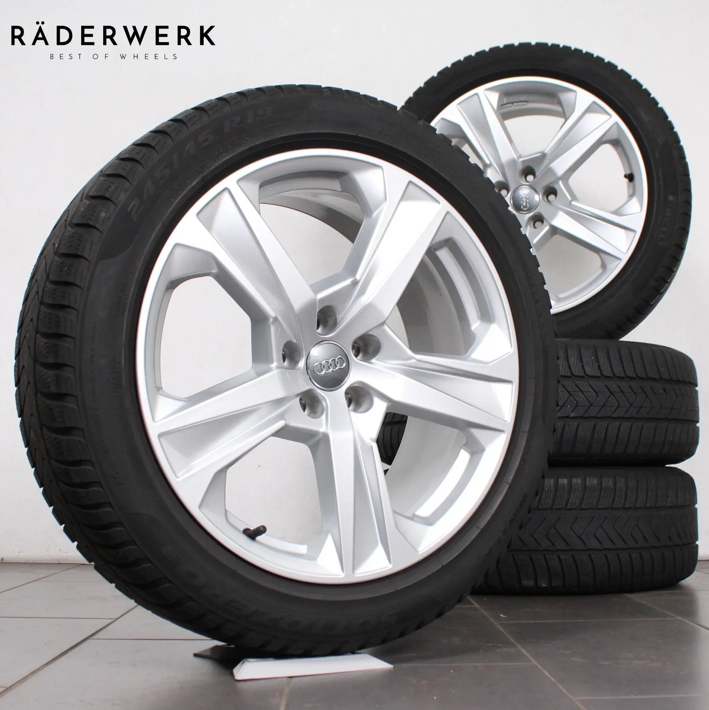 19 Zoll original Audi A7 S7 4K8 4K8601025J Alufelgen Winterreifen Winterräder . - Bild 1